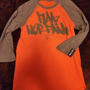 Flag Nor Fail baseball tee